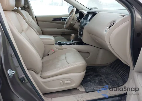 2014 Nissan Pathfinder Platinum from USA, damaged, VIN 5N1AR2MM7EC628660